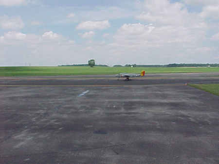 B-25 Landing