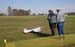 Buth Hedrick ready to fly his DC-3 with Tom Kelley